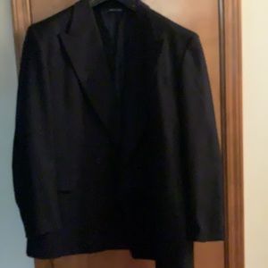 Pal Zaleri Dark Grey Wool Mens dress Jacket.